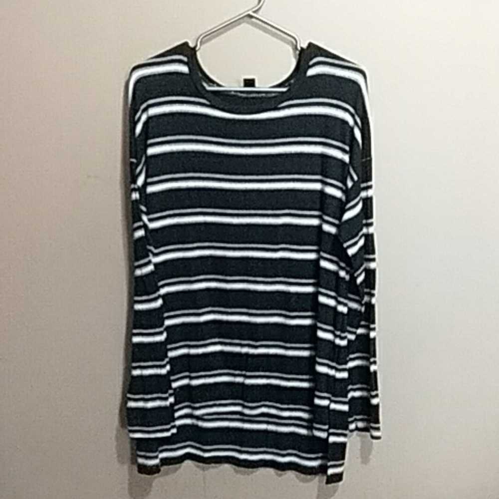 Streetwear society striped sweater size medium